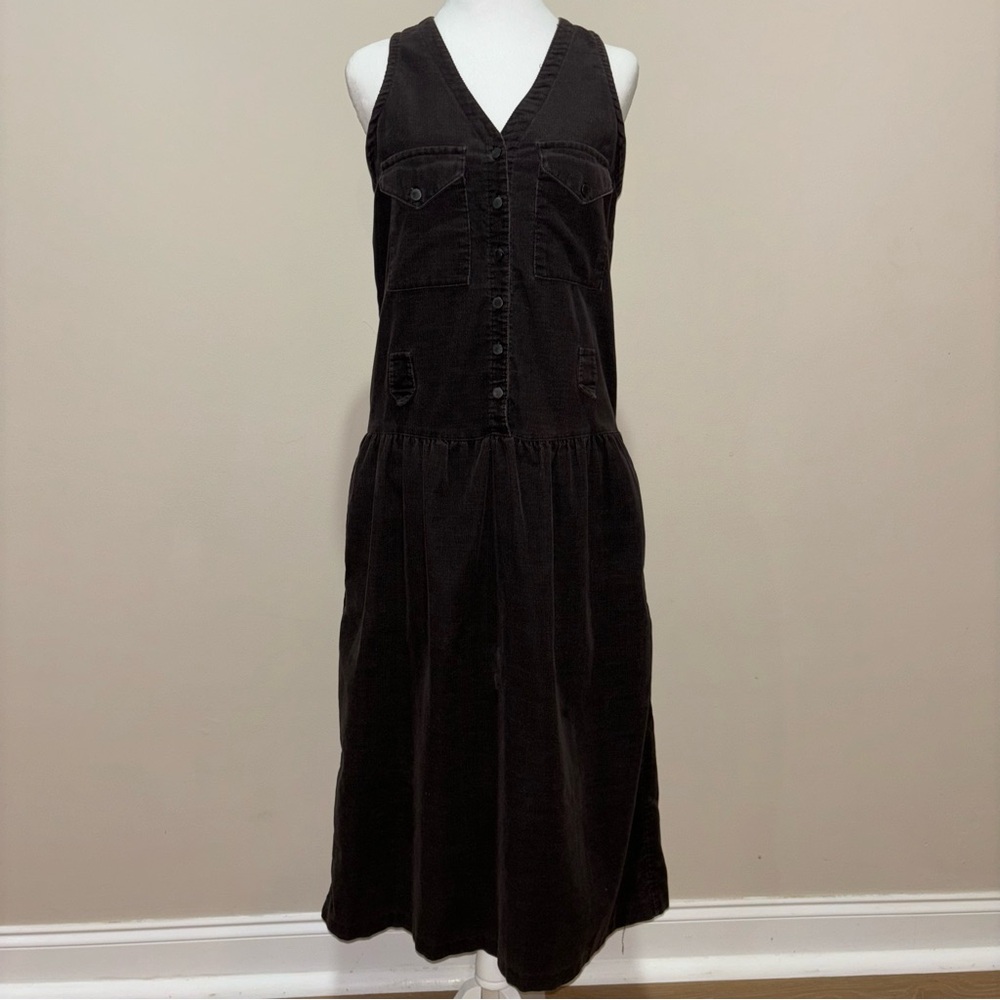 Vintage Byer Too Corduroy sleeveless dress Size 7